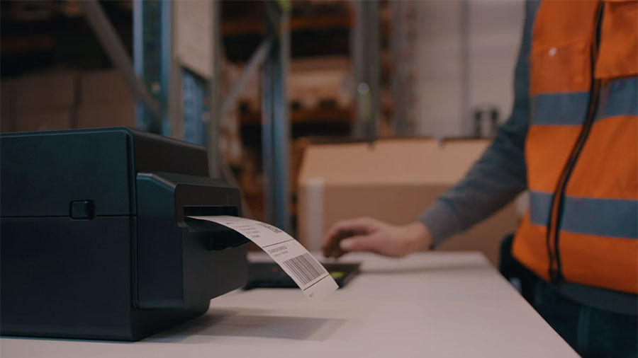 Linerless printing